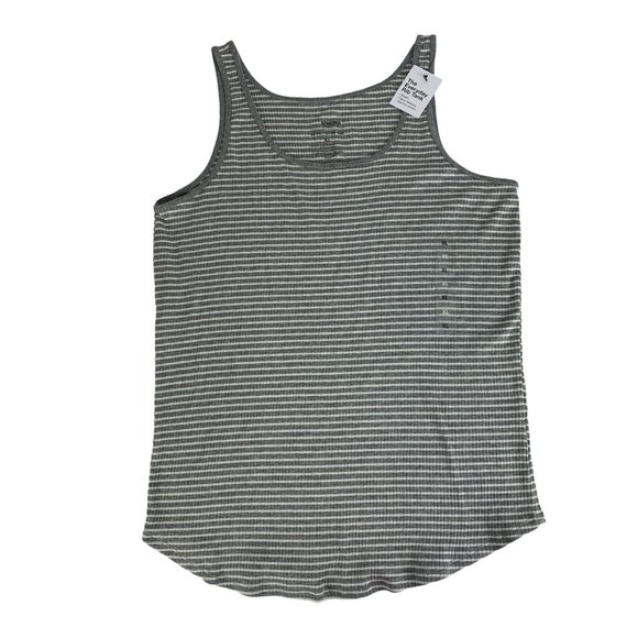 Sonoma | Tops | Sonoma Nwt Xl Everyday Rib Tank Gray | Poshmark